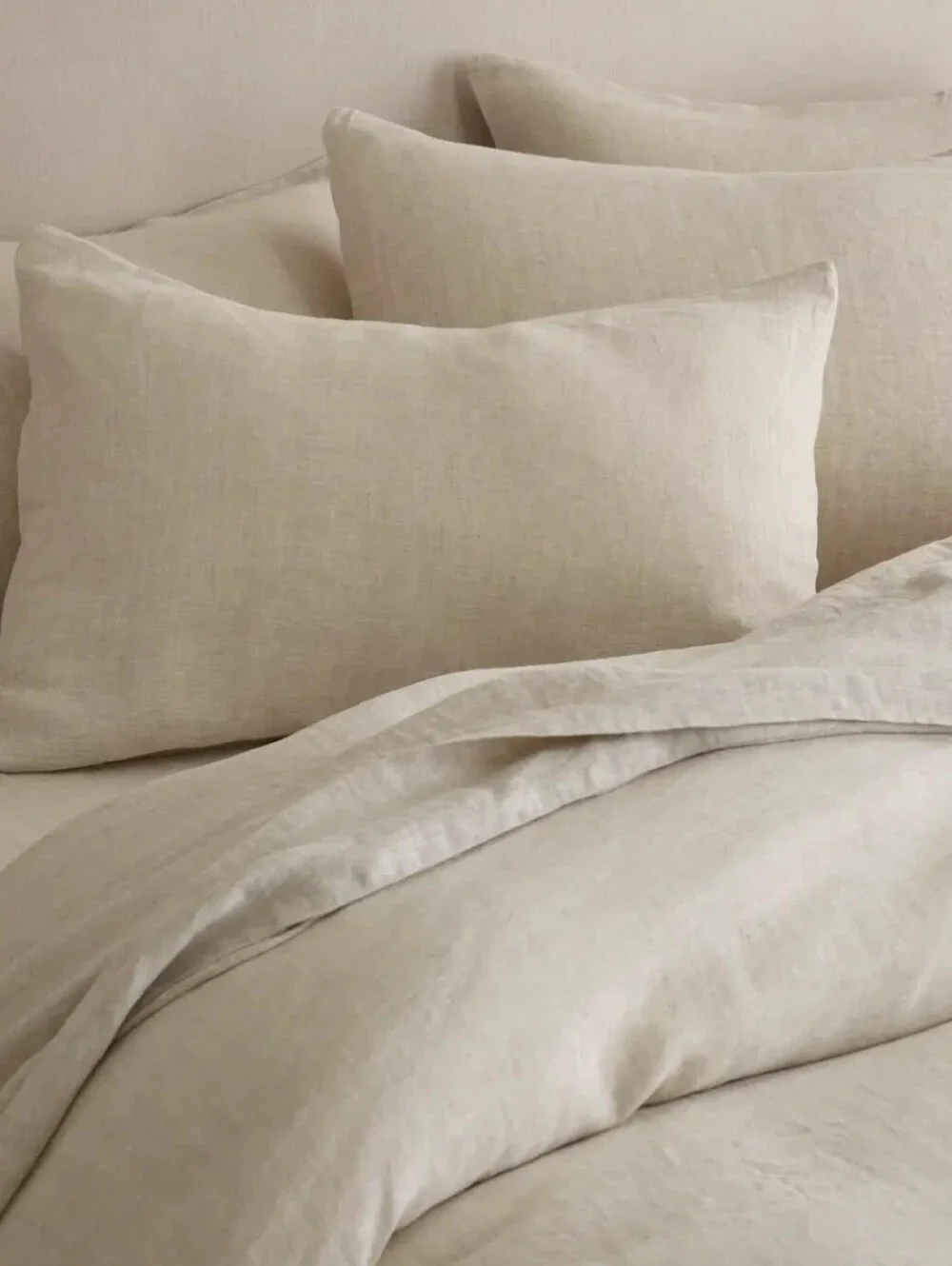 NWT Quince 100% European Linen Natural Chambray Duvet Cover Set | King/Cal King